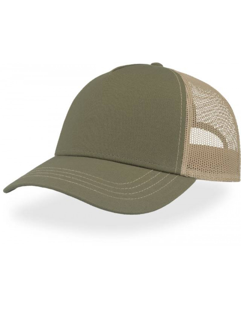 Șapcă Trucker cu 5 Panele Rapper Canvas-S